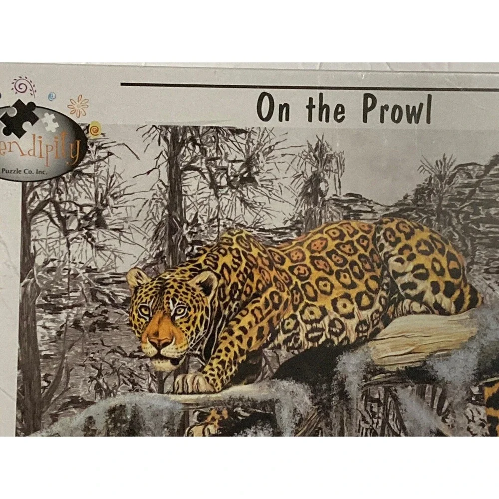 IN THE PROWL Leopard 1000 Piece Puzzle Serendipity 20